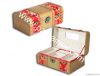 grass woven floral jewellery container