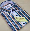 Double collar mens shirts (model Bartack)