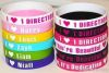 silicone wristband, bracelet