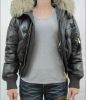 Advanced export trade genuine leather down jacket