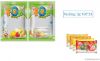 Fruits milk candy