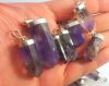 AMETHYST PENDANTS STERLING SILVER 