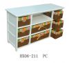 Cabinet With Colorful ...