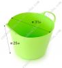 flexible pe bucket, plastic bucket wholesale, garden bucket