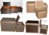 Home storage box and bins