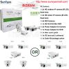 4PCS HD IP CAMERA WITH ONE  NVR Kit