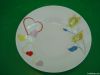 round porcelain plate