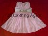 Casual dress with cros...