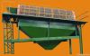 Mining trommel screen for separating waste