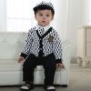 Fall and Spring boys gentleman suit children clothes baby boys multiple clothing sets