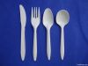 biodegradable disposable flatware/biodegradable cutlery