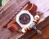 New Arrival Leather Band Watch Cow Leather Bracelet Watch Quartz Watches Vintage Watches Free Shipping