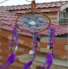 Dream Catcher Decor Korean Dramas Inheritors Lace Dream Catcher Ring Bell Wind Chime 11cm DIA Home Decorations Party Car Decor