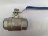 2PC Stainless Steel Female Threaded Ball Valve