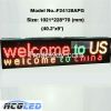 Multi languages programmable P7.62mm led display sign