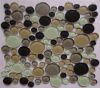 mixed color round glas...