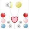 Colourful earbuds for ...