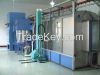 powder coating booth for metal parts