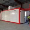 customer design powder coating booth