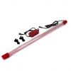 Aquarium Red Dragon Fish Koi Aluminum Alloy Three Row Wide-Angle LED Diving Lighting Lamp Dual-Purpose Color Display Lamp for Water and Land