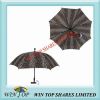 Multifunction Stick Umbrella with LED Light, Alarm and Radio