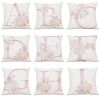 Kids room decoration letter christmas pillow English alphabet latex pillow birthday party pillows home decor 