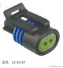 3pin black female car connector