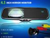 4.3 inch reverse camera monitor for Ford Chevrolet Renault Fiat Honda