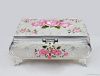 Metal jewelry box jewel box