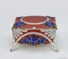 Metal jewelry box jewel box