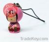 Plastic key chain toy