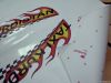 3M self adhesive vinyl car/dirtbike/motocross/van sticker