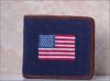 Needlepoint leather Wa...