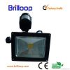 30w PIR motion sensor high power flood light CE Rohs FCC certificates