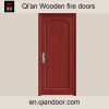 Wooden fire door