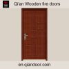 Wooden fire door