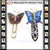 Antique 3D fashion promotional brass bookmark