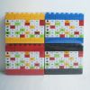 Changeable DIY Perpetual Calendar,DIY educational Building block,Plastic puzzle DIY calendar