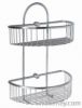 Wall mounted bathroom wire basket, net shelf,