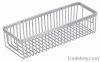 Wall mounted bathroom wire basket, net shelf,