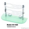 stainless steel wall mounted toothbrush holder, satin color or polish