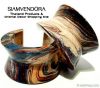 Dazzling Handpainted Wooden Bangle