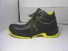 Working Safety Shoes Buffalo Leather Second Embossed PU