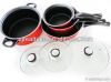 7PCS Nonstick cheap carbon steel Cook frying pan set