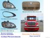 Freightliner Truck parts - Columbia 2004+ headlight head lamp