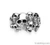 stainless steel men ring jewelry skull rings design