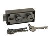 China Double Large Nose Non-Changeable Lock for Safe Deposit Box Security factory