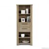 Acacia wooden bookcase