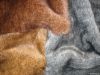 Plush fabric with top-...