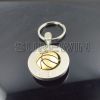 custom eco-friendly rotatable engraving metal key chains